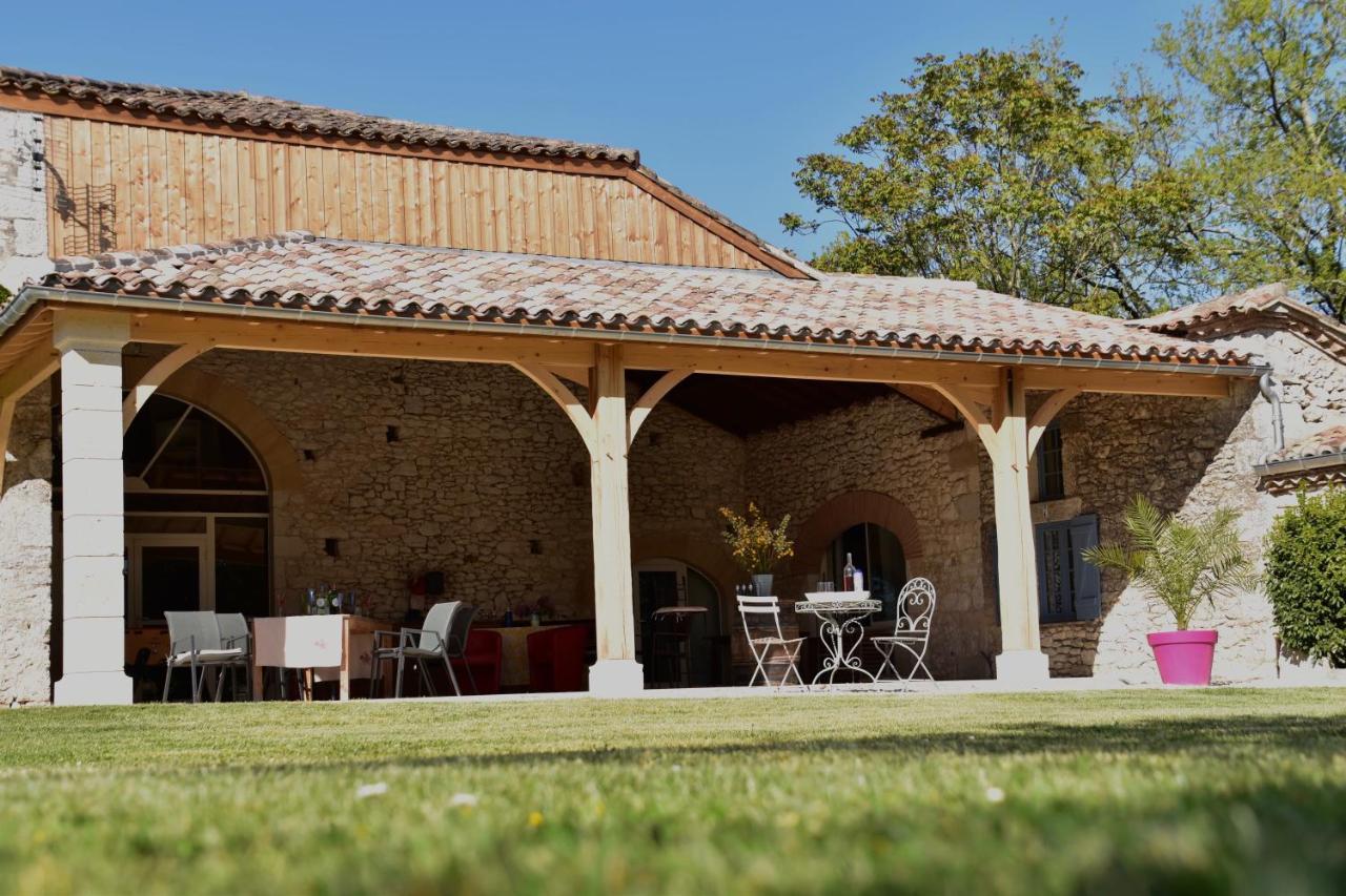 Le Vignal Villa Monflanquin Exteriör bild